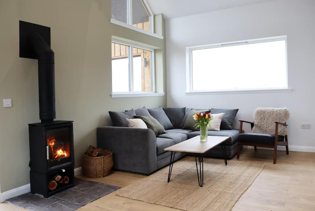 Eco-Lodge With Sea View Charleton Estate Colinsburgh Exteriör bild