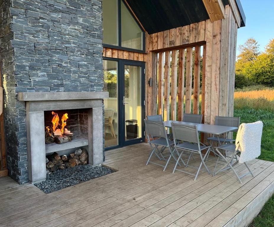 Eco-Lodge With Sea View Charleton Estate Colinsburgh Exteriör bild